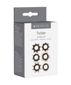 Me You Us Tickler Set Textured Ring Smoke