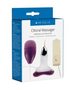 Me You Us Clitoral Masseuse Vibrating Clit Pump