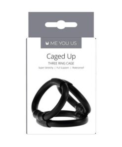 Alternative view of Me You Us Caged Up Cock Cage