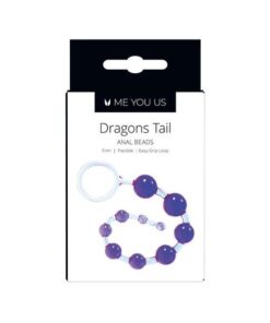 Alternative view of Me You Us Dragonz Tail Anal Beads
