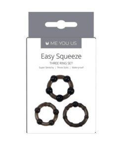 Me you Us Easy Squeeze Cock Ring Set