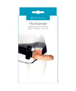 Alternative view of Me You Us The Extender Hollow Vibrating Strap-On
