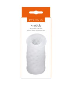 Alternative view of Me You Us Knobbly Dual End Stroker