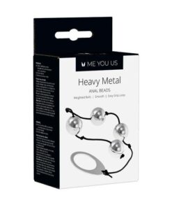 Me You Us Heavy Metal Anal Beads