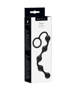 Me You Us Onyx Silicone Anal Beads