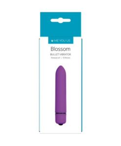 Alternative view of Me You Us Blossom 10 Mode Bullet Vibrator Purple