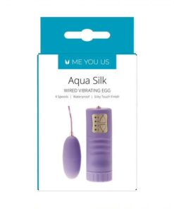 Alternative view of Me You Us Aqua Silk Vibrating Bullet