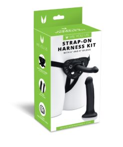 Me You Us Strap on Harness Kit with 6 and 8inch Dildos