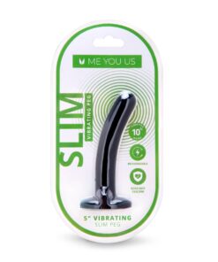 Me You Us 5ich Vibrating Rechargeable Slim Beginners Peg