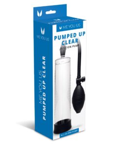 Me You Us Pumped Up Clear Suction Penis Pump