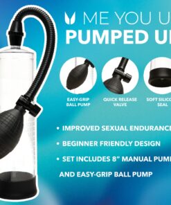 Alternative view of Me You Us Pumped Up Clear Suction Penis Pump