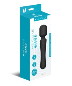 Me You Us Wand Vibrator Black