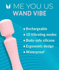 Alternative view of Me You Us Wand Vibrator Pink