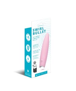 Alternative view of Me You Us Swirl Bullet Vibrator Pink