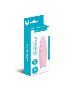 Me You Us Swirl Bullet Vibrator Pink