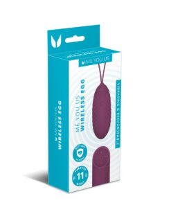 Me You Us Wireless Egg Vibrator Purple