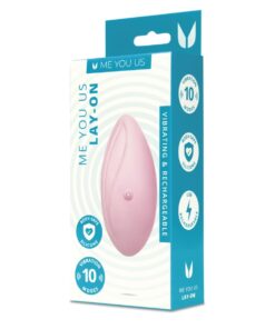 Me You Us Lay On Vibrator Pink